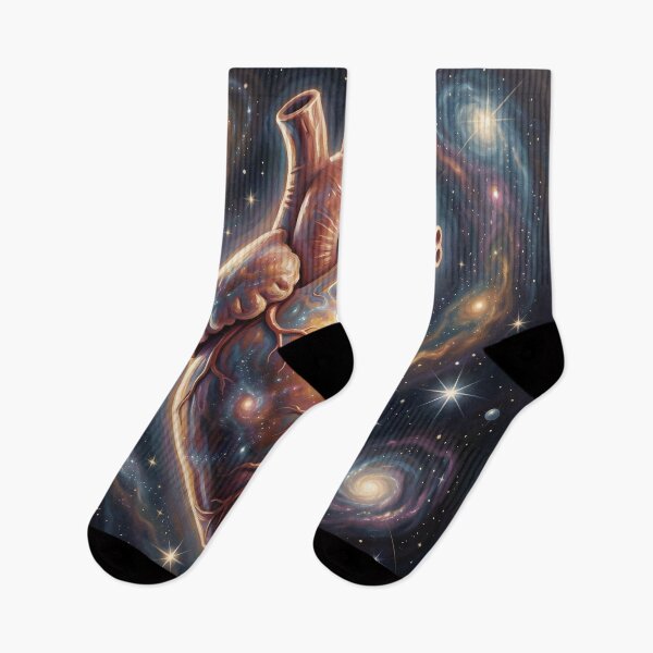 Item preview, Cosmic Heart Anatomy Among Galaxies and Stars designed and sold by yosmosverse .
