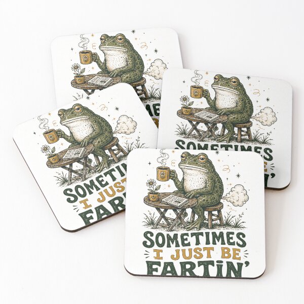 Item preview, Sometimes I Just Be Fartin’ Funny Frog Coffee Vintage designed and sold by WILLIAMS-BR.