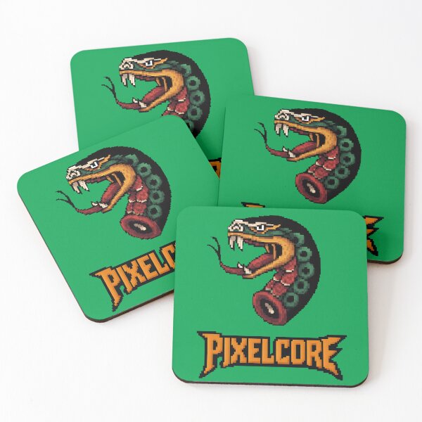 Item preview, Snake Head Pixel Art {PIXELCORE} designed and sold by PIXELCORE-TEE.