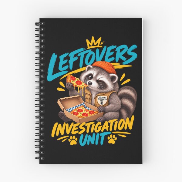 Item preview, Leftovers Investigation Unit Raccoon designed and sold by PunchDrop.