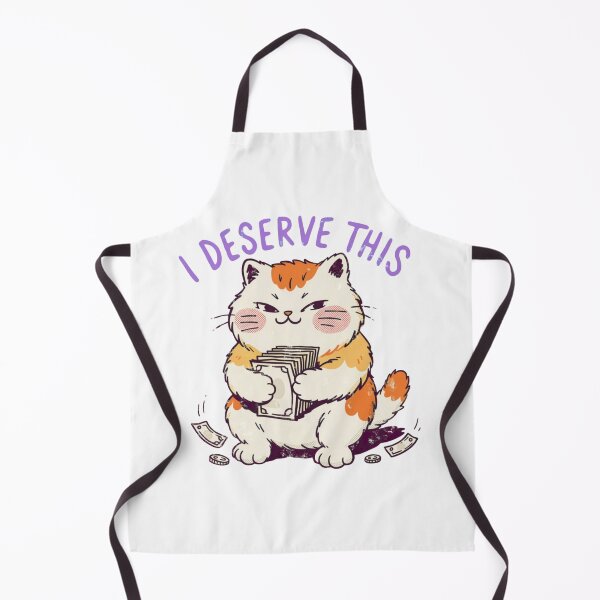 Item preview, I Deserve This – Funny Cat Holding Money, Cute Money Cat designed and sold by Mousy17.