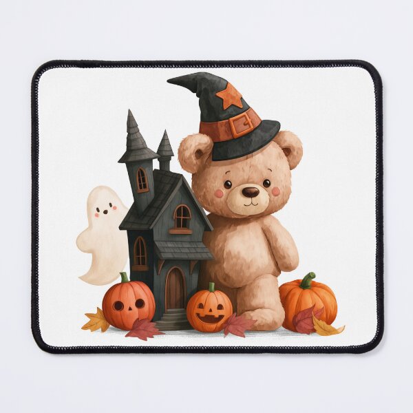 Item preview, Black house and Halloween bear designed and sold by Manyart13031992.