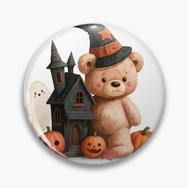 Item preview, Black house and Halloween bear designed and sold by Manyart13031992.