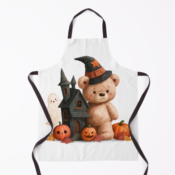 Item preview, Black house and Halloween bear designed and sold by Manyart13031992.