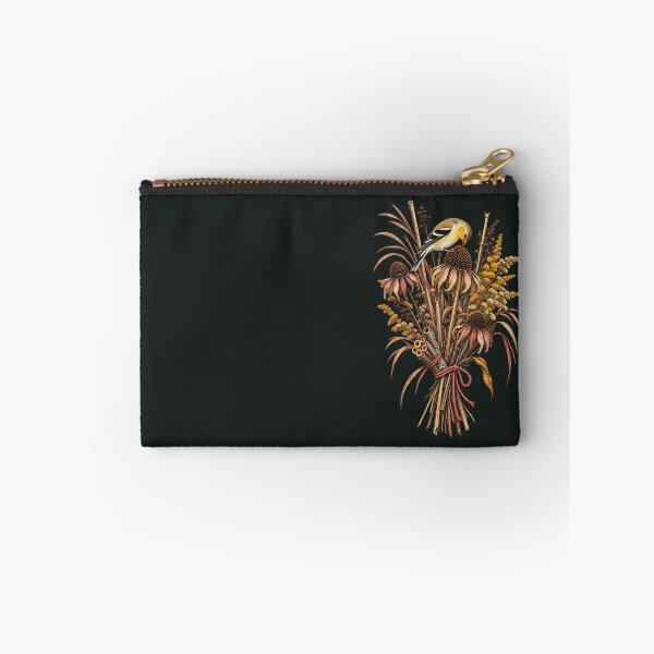 Item preview, Winter Wildlife Garden with Goldfinch designed and sold by VoyteksDesigns.