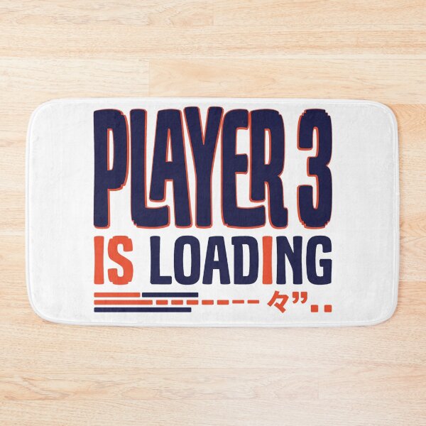 Item preview, Player 3 Is Loading Gamer Baby Pregnancy Announcement Typography Aesthetic designed and sold by Animer-art1.