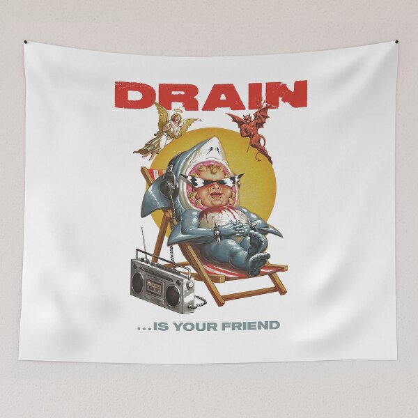 Item preview, DRAIN – Goods Retro Epitaph designed and sold by stephensrichard.