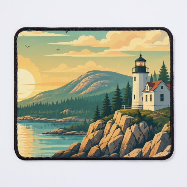 Item preview, Acadia National Park Maine Travel Print designed and sold by MatthewHeights.