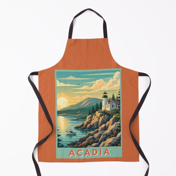 Item preview, Acadia National Park Maine Travel Print designed and sold by MatthewHeights.