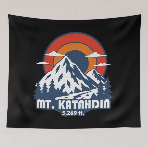Item preview, Mt. Katahdin Sun Eagle Retro Graphic designed and sold by EvanCabrera.