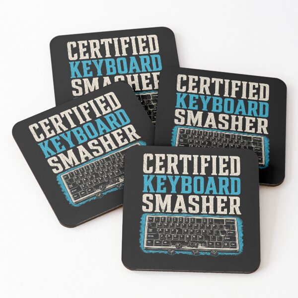 Item preview, Cetrfied Keyboard smasher designed and sold by Konvero.