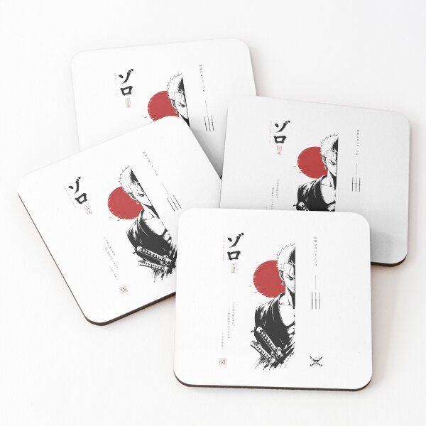 Item preview, Roronoa zoro one-piece minimalist japanese art style designed and sold by Dlvznbm.