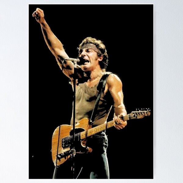 Item preview, Bruce The Boss Rock Legend designed and sold by Artsarark.