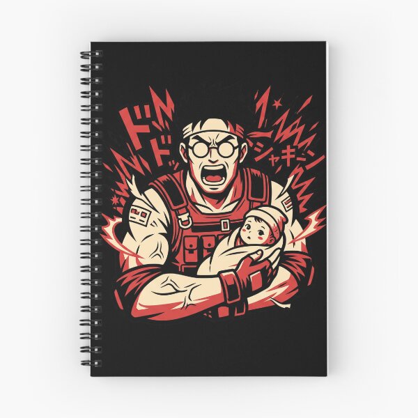 Item preview, Battle Ready Otaku Dad Baby Protector Anime Shonen Berserk Aesthetic designed and sold by Animer-art1.