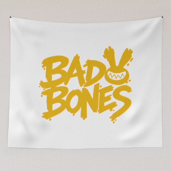 Item preview, Bad Bones Graffiti Typography - Funny Skeleton Bone Streetwear Design designed and sold by DesignArtist.ia.