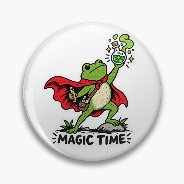 Item preview, Magic Time Frog Alchemist designed and sold by A Light Worker.