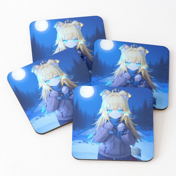 Item preview, Cute Winter Fairy Wolf Girl Anime Cozy Sweater designed and sold by Myanimegirlshop.