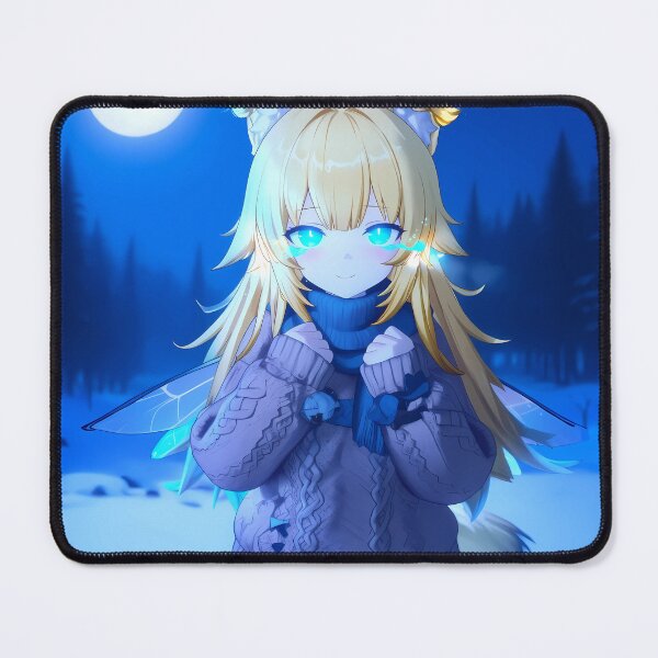 Item preview, Cute Winter Fairy Wolf Girl Anime Cozy Sweater designed and sold by Myanimegirlshop.