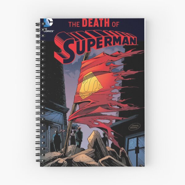 Item preview, The Death Of Superman DC Comics Comic Book Original Custom Vintage Movie Poster Art designed and sold by Cool Robot Bro..