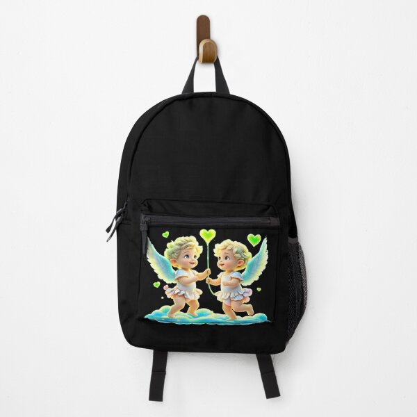 Item preview, Adorable Cherub Angels with Heart Balloon designed and sold by MagicCrystal.