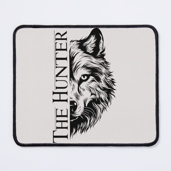 Item preview, The Hunter Wolf Face – Wild Predator Vintage Wilderness Animal Design designed and sold by RajDeals.