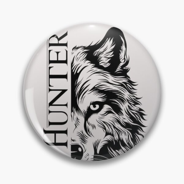 Item preview, The Hunter Wolf Face – Wild Predator Vintage Wilderness Animal Design designed and sold by RajDeals.
