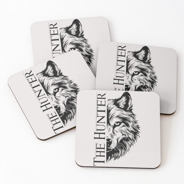 Item preview, The Hunter Wolf Face – Wild Predator Vintage Wilderness Animal Design designed and sold by RajDeals.