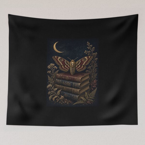 Item preview, Midnight Scholar Moth designed and sold by NUKHUD World .