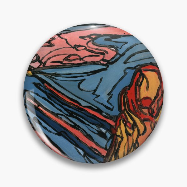 Item preview, The Scream Edvard Munch Parody designed and sold by Dwaalhaas.com.