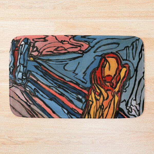 Item preview, The Scream Edvard Munch Parody designed and sold by Dwaalhaas.com.