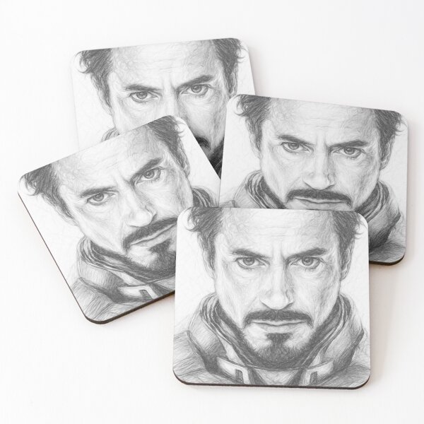 Item preview, Charcoal Hero Pencil Sketch Portrait - Detailed Actor Pencil Drawing Art designed and sold by Leon Woods Pencil Art.