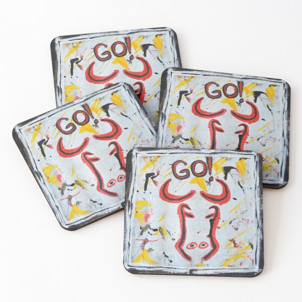 Item preview, Go! - A colorful illustration with positive energy designed and sold by Graffystyle.