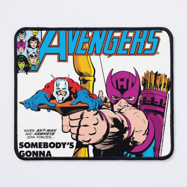 Item preview, The Avengers Ant Man Hawkeye Marvel Comics Comic Book Original Custom Vintage Movie Poster Art designed and sold by Cool Robot Bro..