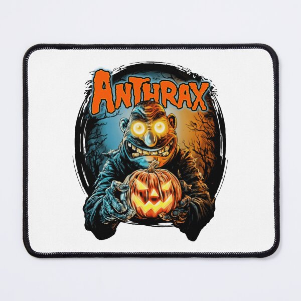 Item preview, Anthrax Halloween Not Man Pumpkin Design designed and sold by Coli-man.