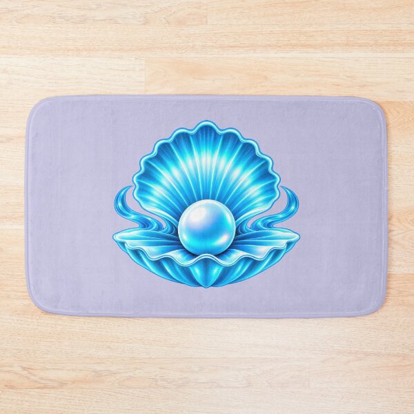 Item preview, Glowing Blue Seashell With Pearl designed and sold by MagicCrystal.