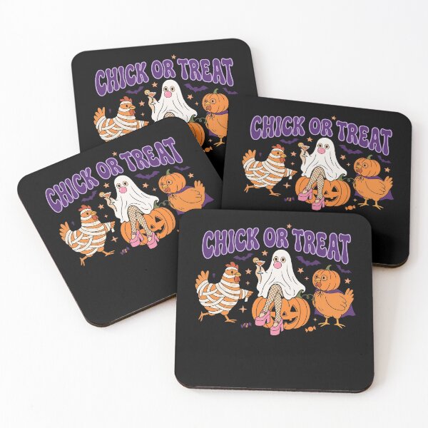 Item preview, Chick Or Treat Funny Halloween Chicken Kids designed and sold by KroghDs.