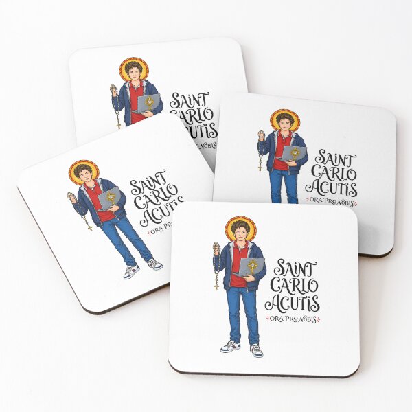 Item preview, Saint Carlo Acutis | Modern Catholic Saint Design designed and sold by Christian by Grace.