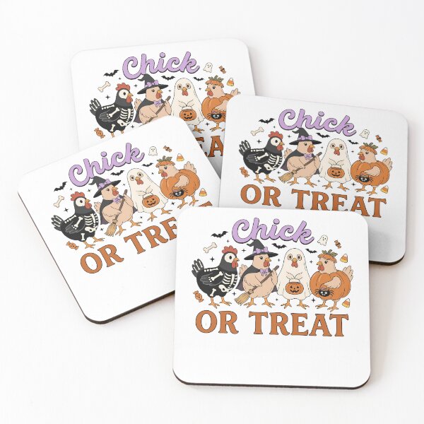 Item preview, Chick Or Treat Funny Halloween Chicken Kids designed and sold by KroghDs.