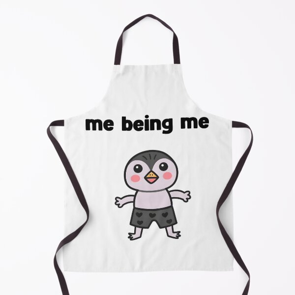 Item preview, me being me black penguin designed and sold by Rockveil Co..