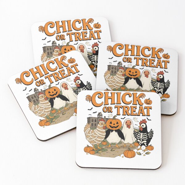 Item preview, Chick Or Treat Funny Halloween Chicken Kids designed and sold by KroghDs.
