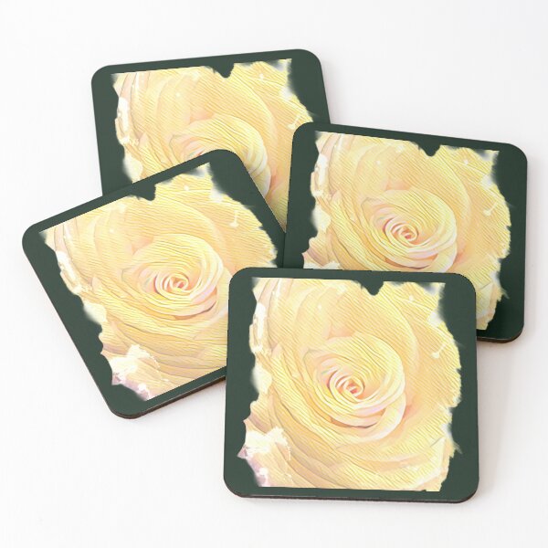 Item preview, Sunny Yellow Rose Watercolor Vignette Digital Art designed and sold by BalkanBloomArt.