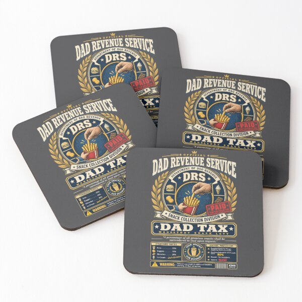 Item preview, Dad Tax – Dad Revenue Service Snack Division designed and sold by KissMy6 Industries.