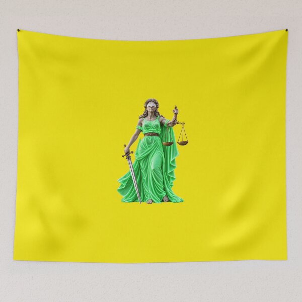 Item preview, Lady Justice Emerald Green designed and sold by MagicCrystal.