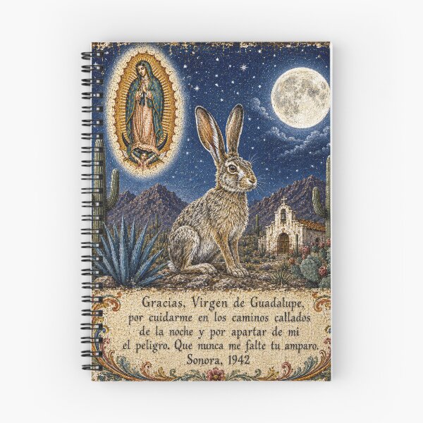 Item preview, Moonlit Jackrabbit Mexican Ex-Voto Folk Art designed and sold by newnomads-art.