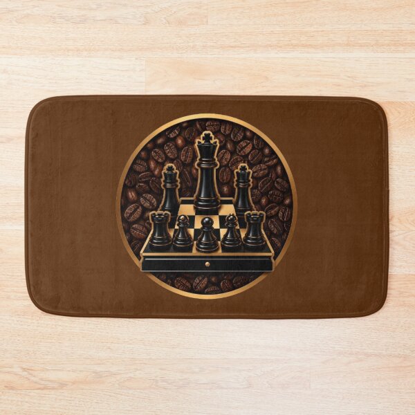 Item preview, Chess and Coffee Beans Golden Strategy designed and sold by Hari Arts.