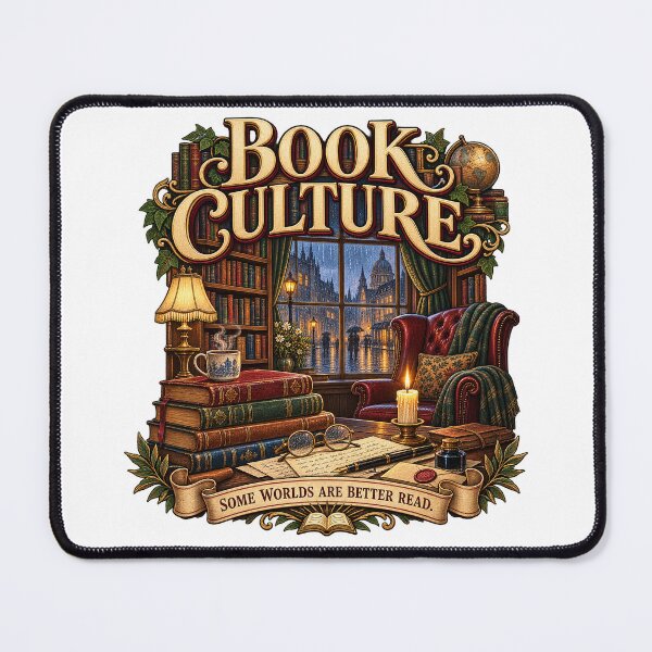 Item preview, Culture Book Lovers Literary Vintage Library designed and sold by Uglyandcute.