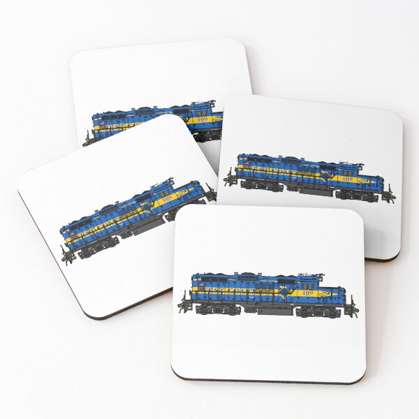 Item preview, EMD GP9 Chop Nose (Large) Fantasy West Coast Railroad Company designed and sold by MaybeTrainEnthusiast.