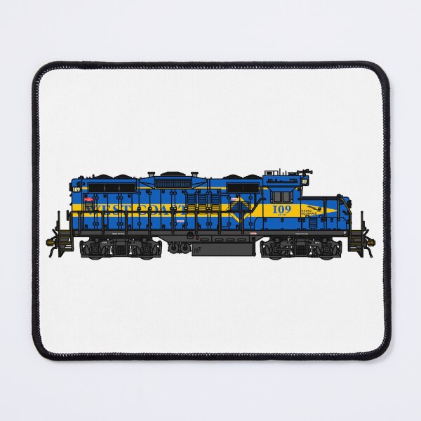 Item preview, EMD GP9 Chop Nose (Large) Fantasy West Coast Railroad Company designed and sold by MaybeTrainEnthusiast.