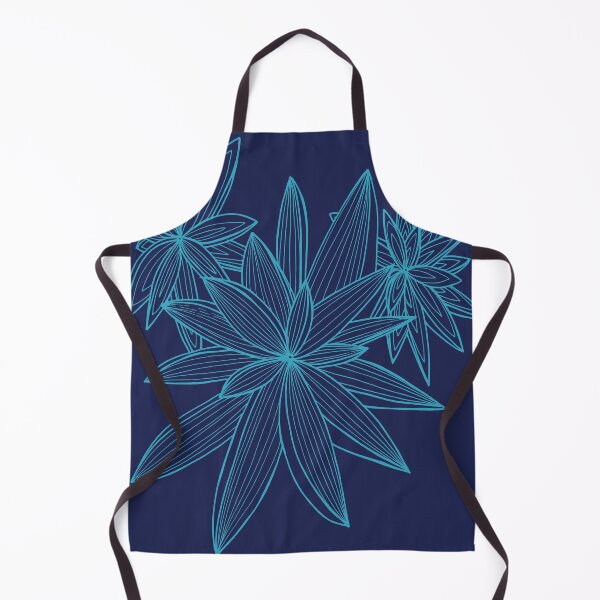 Aperçu de l'œuvre Linear Flora Blue 4.0 créée et vendue par Francicci.