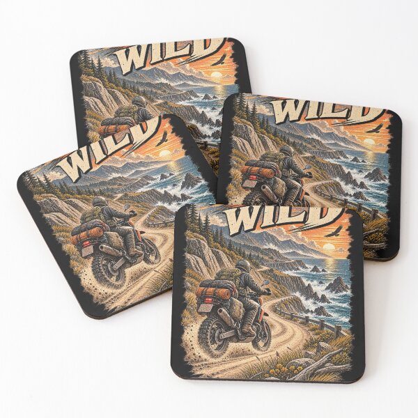 Item preview, RIDE INTO THE WILD designed and sold by KrungiT Design .